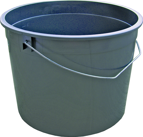 ENCORE Plastics 01605 Multi-Use, Ring-Free Paint Pail, 5 qt Capacity, Round,