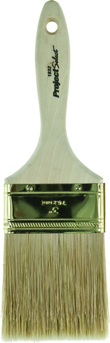 Linzer 1832-3 Paint Brush, 3-1/4 in L Bristle, Brass Ferrule