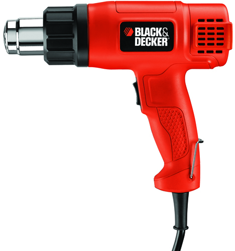 Black+Decker HG1300 Dual Temperature Heat Gun, 120 V, 12 cfm, 6 ft L Cord