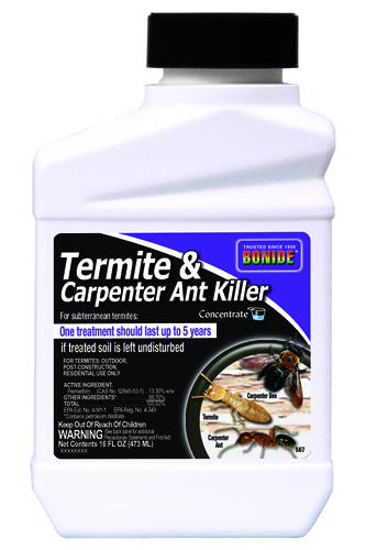 Bonide 567 Termite and Carpenter Ant Control, 1 pt Bottle