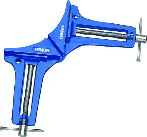 IRWIN QUICK-GRIP 226200 Corner Clamp, 3 in Max Opening, 1-1/4 in D Throat,