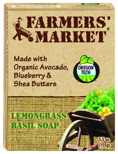 FARMERS' MARKET 946872082-12PK Bar Soap, 5.5 oz