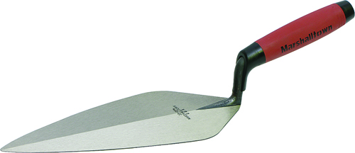 Marshalltown 33 13FG Brick Trowel, DuraSoft Handle, Forged, Narrow, Taper