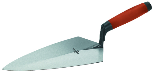 Marshalltown 19 11FG Brick Trowel, DuraSoft Handle, Forged, Narrow, Taper