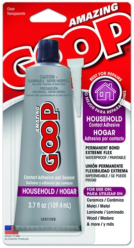 Eclectic 130012 Household Adhesive, 3.7 oz Tube