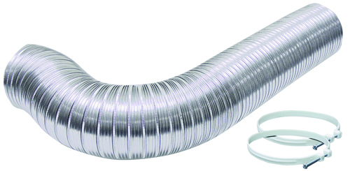 LAMBRO 3120L Flexible Semi-Rigid Duct Kit, 4 in, Aluminum