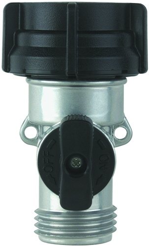 Gilmour 05V Shut-Off Valve, Zinc, Chrome