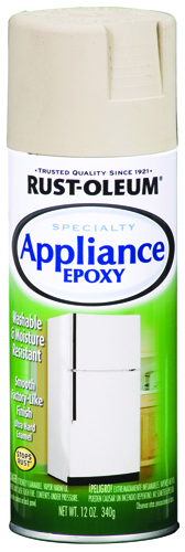 RUST-OLEUM 7882830 Ultra-Hard Appliance Epoxy Spray Paint, Gloss, Almond, 12