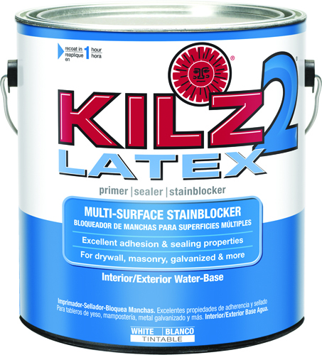 Kilz 20041 Premium Exterior Primer, White, 1 gal Can