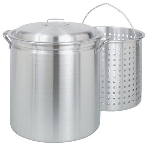 Bayou Classic 4060 Stock Pot, 60 qt Capacity, Aluminum