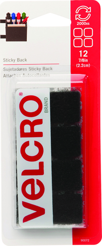 VELCRO Brand 90072 Fastener, Black