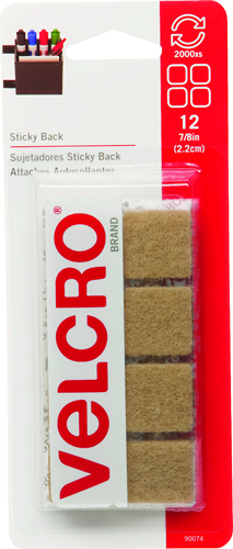 VELCRO Brand 90074 Fastener, Beige