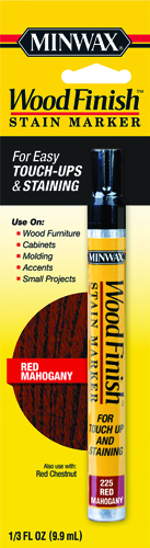 Minwax Wood Finish 63484000 Stain Marker, Red Mahogany, 0.33 oz