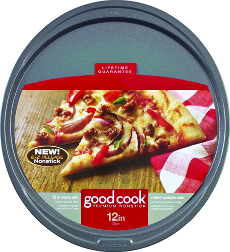 Goodcook 04036 Pizza Pan, Oval, Steel