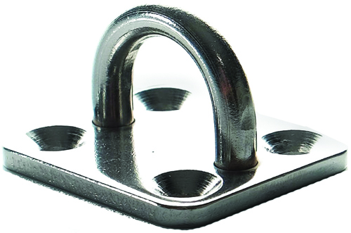Ram Tail RT SEP-02 Square Eye Plate, Stainless Steel, For Turnbuckle or Fork