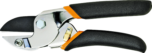 FISKARS 9110 Pruner, 5/8 in Cutting, 8-1/2 in OAL, Steel Blade