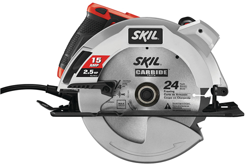 SKIL 5280-01 Circular Saw, 120 V, 15 A, 7-1/4 in Dia Blade, Resin