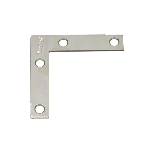 National Hardware V117 Series N113-928 Corner Brace, 0.07 in, Steel, Zinc