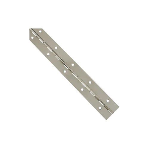 National Hardware V570 Series N265-389 Continuous Hinge, Steel, Nickel