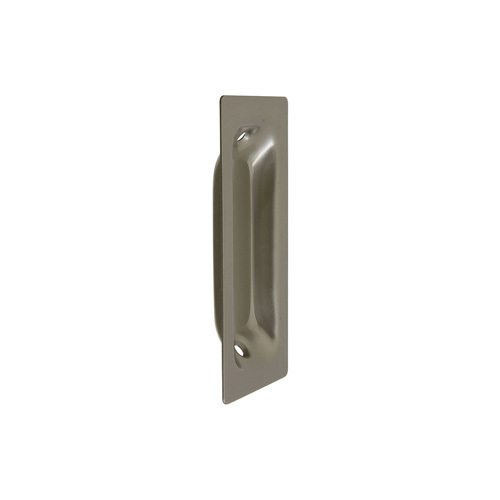 National Hardware N335-612 Door Pull, Flush Mounting, Steel, Satin Nickel