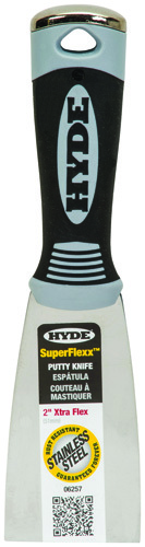 HYDE SuperFlexx 06257 Putty Knife, 2 in W Blade, Stainless Steel Blade