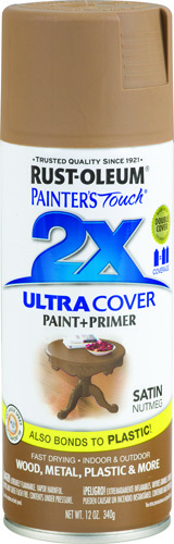 RUST-OLEUM PAINTER'S Touch 249070 General-Purpose Satin Spray Paint, Satin,