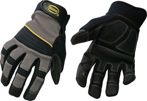 GLOVES UTILITY PVC PALM MEDIUM