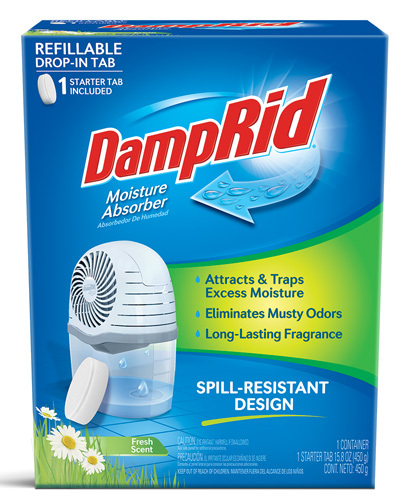 DampRid Easy-Fill System FG96 Moisture Absorbing System, 15.8 oz Pack