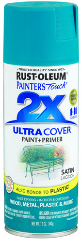 RUST-OLEUM PAINTER'S Touch 257461 General-Purpose Satin Spray Paint, Satin,