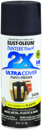 RUST-OLEUM PAINTER'S Touch 257462 General-Purpose Satin Spray Paint, Satin,