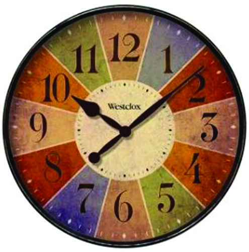 Westclox 32897 Wall Clock, Round, Analog