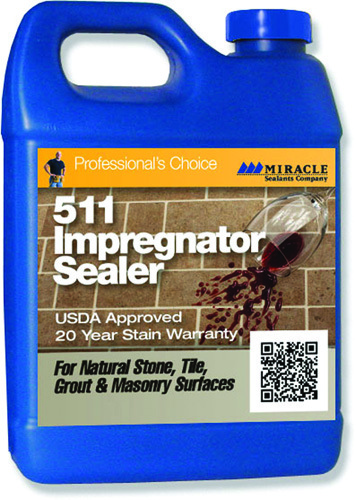 MIRACLE SEALANTS 511 Series 511-PT-12/1 Penetrating Impregnator Sealer,