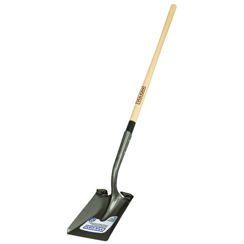 Vulcan Shovel, 48 In Wood Long Handle, Lacquered Ash And Tumble