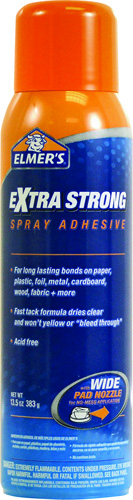 Elmers E455 Spray Adhesive, 12.5 oz Can