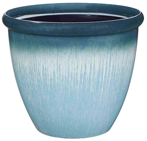 Landscapers Select Egg Rim Planter, 14-3/4 In H, Resin