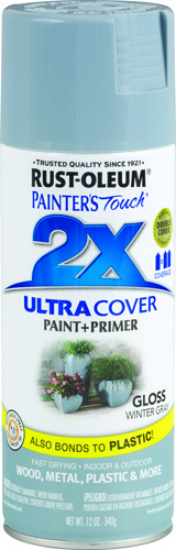 RUST-OLEUM PAINTER'S Touch 249089 General-Purpose Gloss Spray Paint, Gloss,