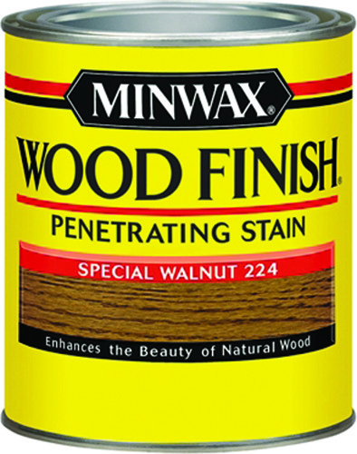 Minwax Wood Finish 22240 Wood Stain, Special Walnut, 0.5 pt Can