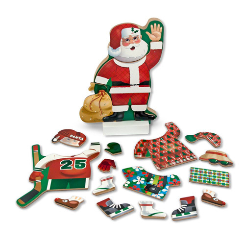 MD SANTA MAGNETIC DRESS-UP