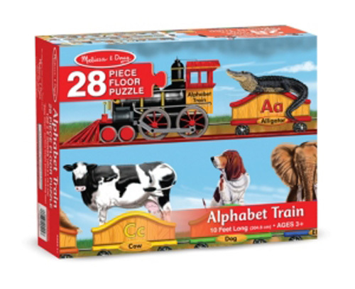 ALPHABET TRAIN 28PC