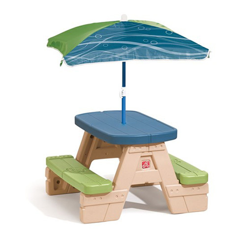 SIT&PLAY JR PICNIC TABLE W/UMBRE