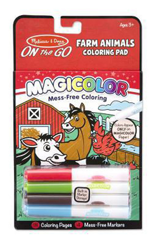 MAGICOLOR COLORING PAD FARM ANIM