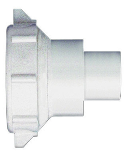 Plumb Pak PP55-8W Reducing Coupling, 1-1/2 x 1-1/4 in Slip Joint, White