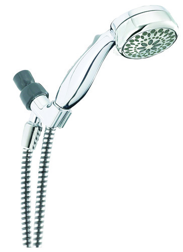 DELTA 75701 Hand Shower, 7-Spray Function, 72 in L Hose, Chrome