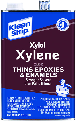 Klean Strip GXY24 Xylene Thinner, 1 gal Can