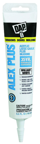 DAP ALEX PLUS CAULK 5.5 FL.OZ