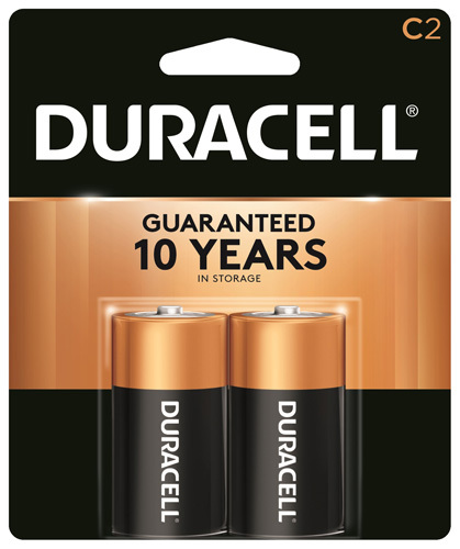 DURACELL COPPERTOP C-2PK CELL
