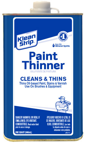 Klean Strip QKPT94003 Paint Thinner, 1 qt Can