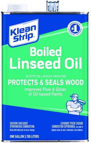 Klean Strip GLO45 Boiled Linseed Oil, 1 gal Can