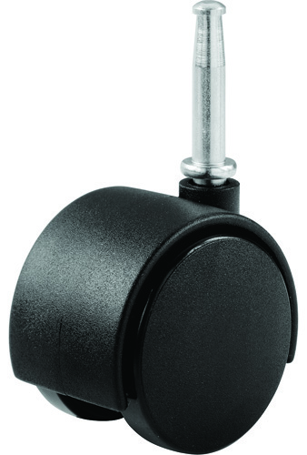 Shepherd Hardware 9418 Swivel Caster, 75 lb Weight Capacity, 2 in Dia Wheel