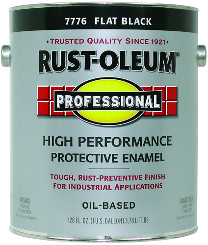 RUST-OLEUM PROFESSIONAL 7776402 High Performance Protective Enamel, Black,